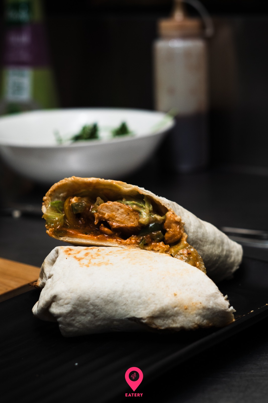 Artistic food presentation